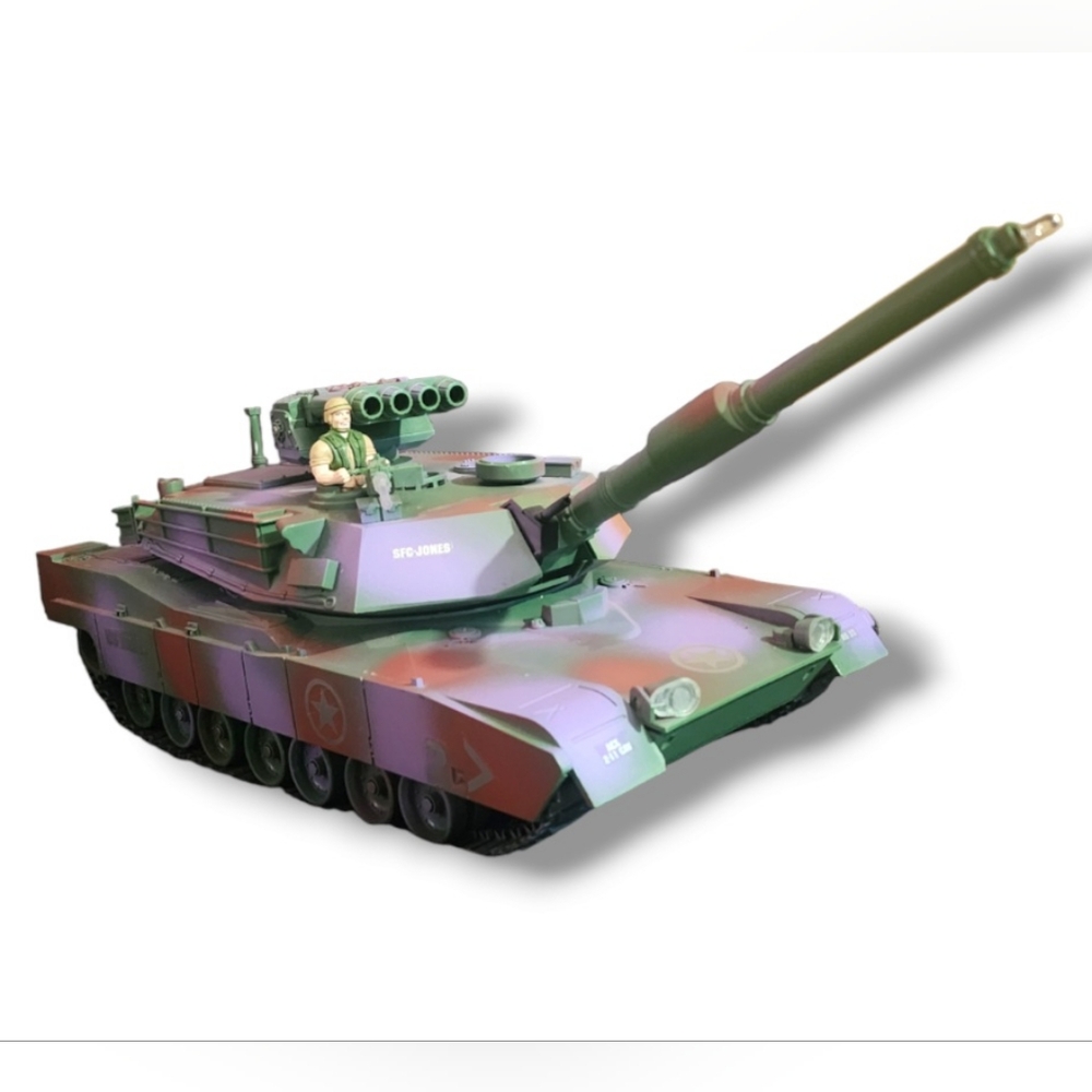 1998 M-1 Abrams Toy Tank With Remote Control